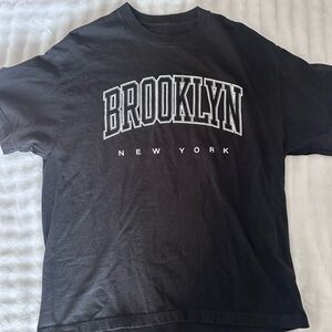 Brooklyn New York Black Tee